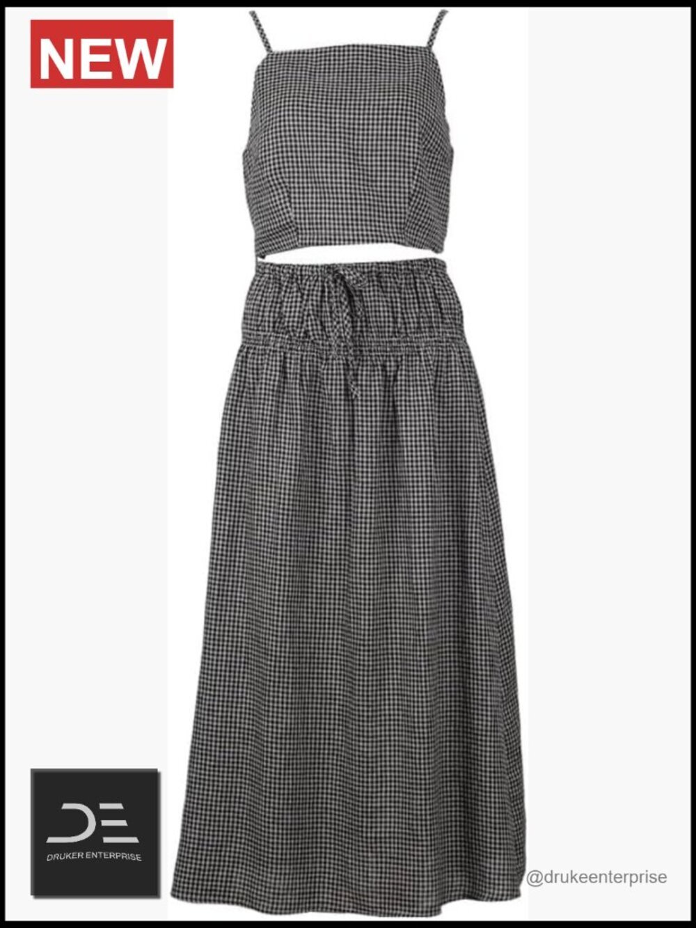 100% Linen 2 Piece Set Cami Top A Line Midi Skirt Summer Outfits